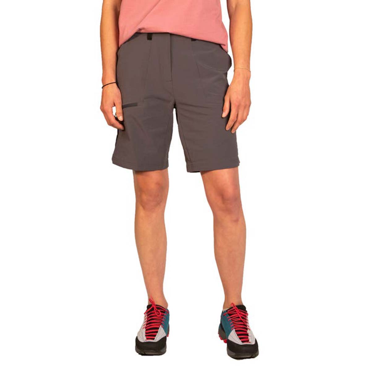 Scout Womens Hiking Shorts Grey