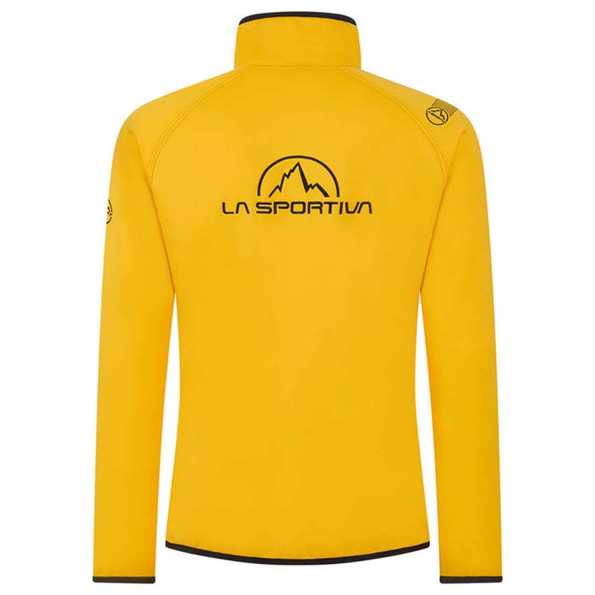 Promo Fleece Mens Hiking Jacket Yellow