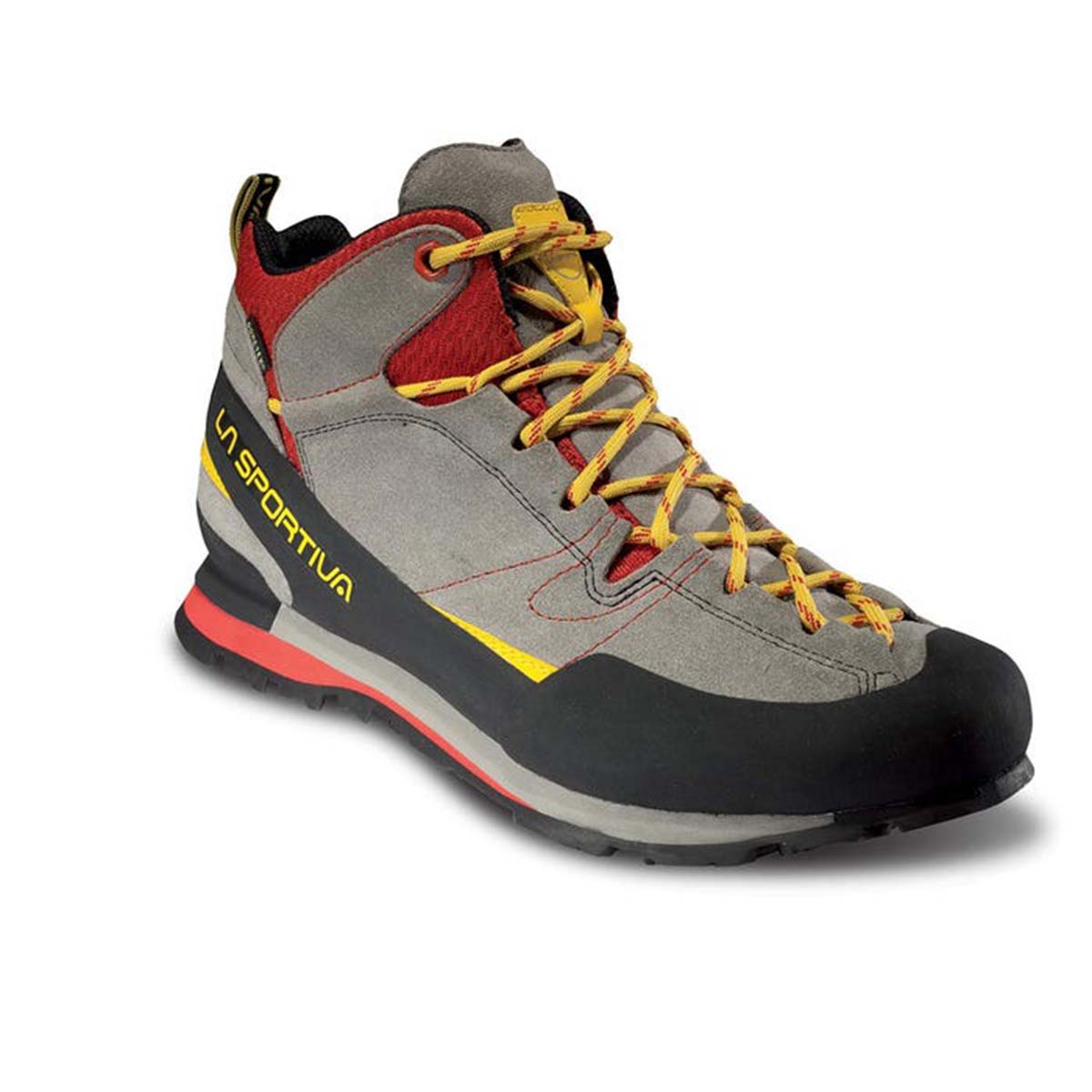 Boulder X Mid Mens Approach Shoes Grey