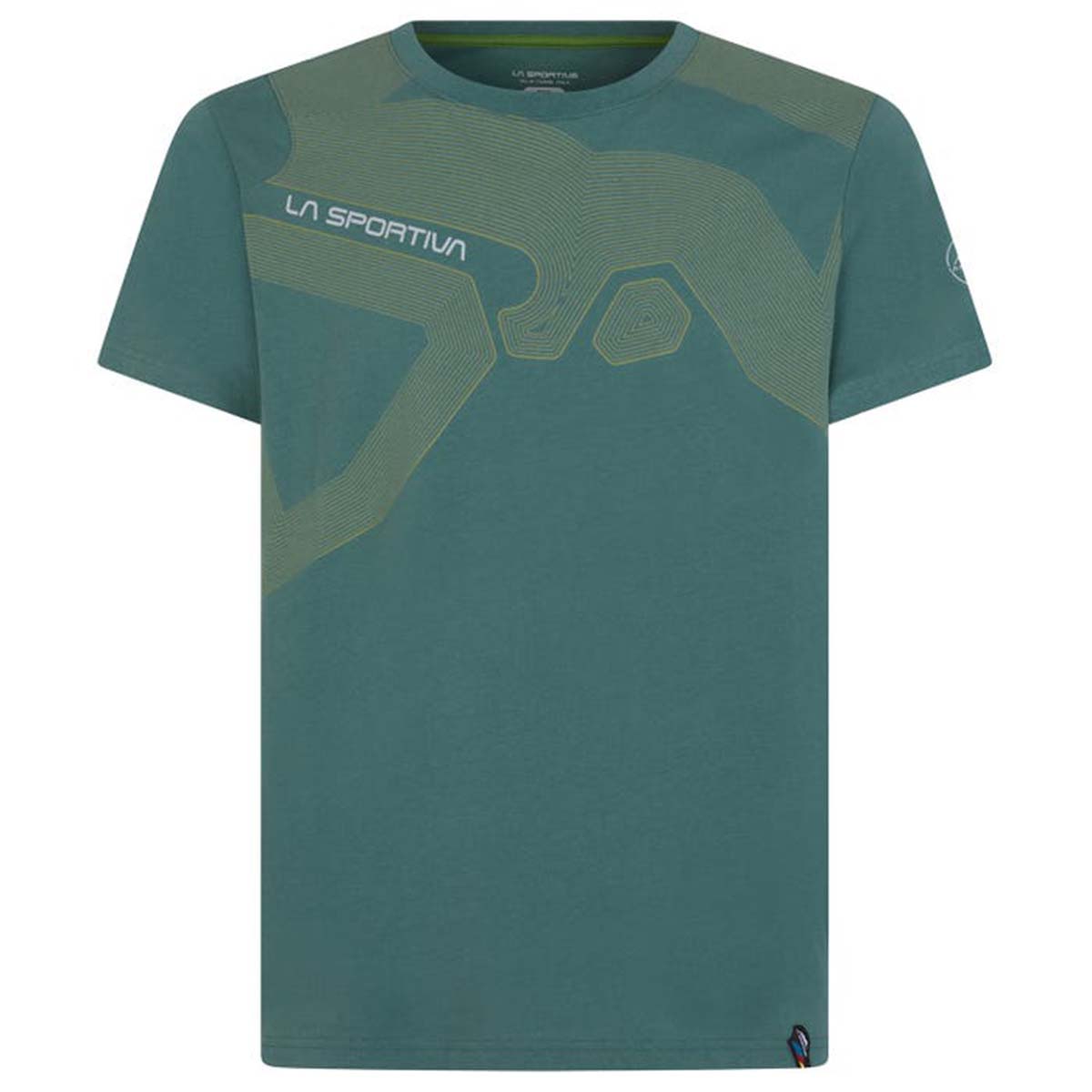 Theory Mens Climbing T-Shirt Green