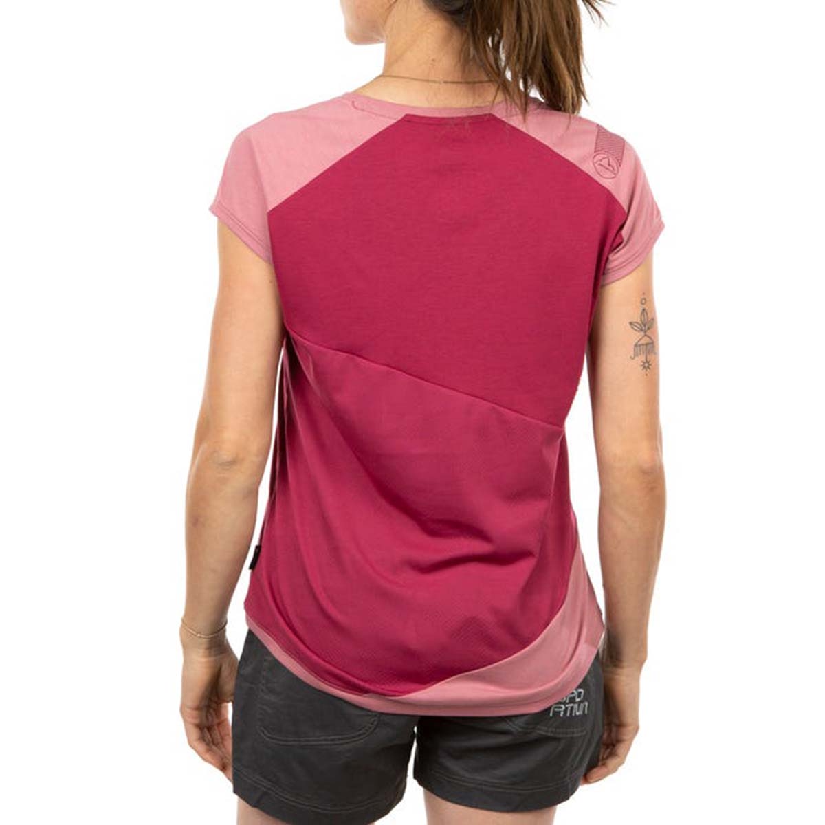 Hold Womens Climbing T-Shirt Purple