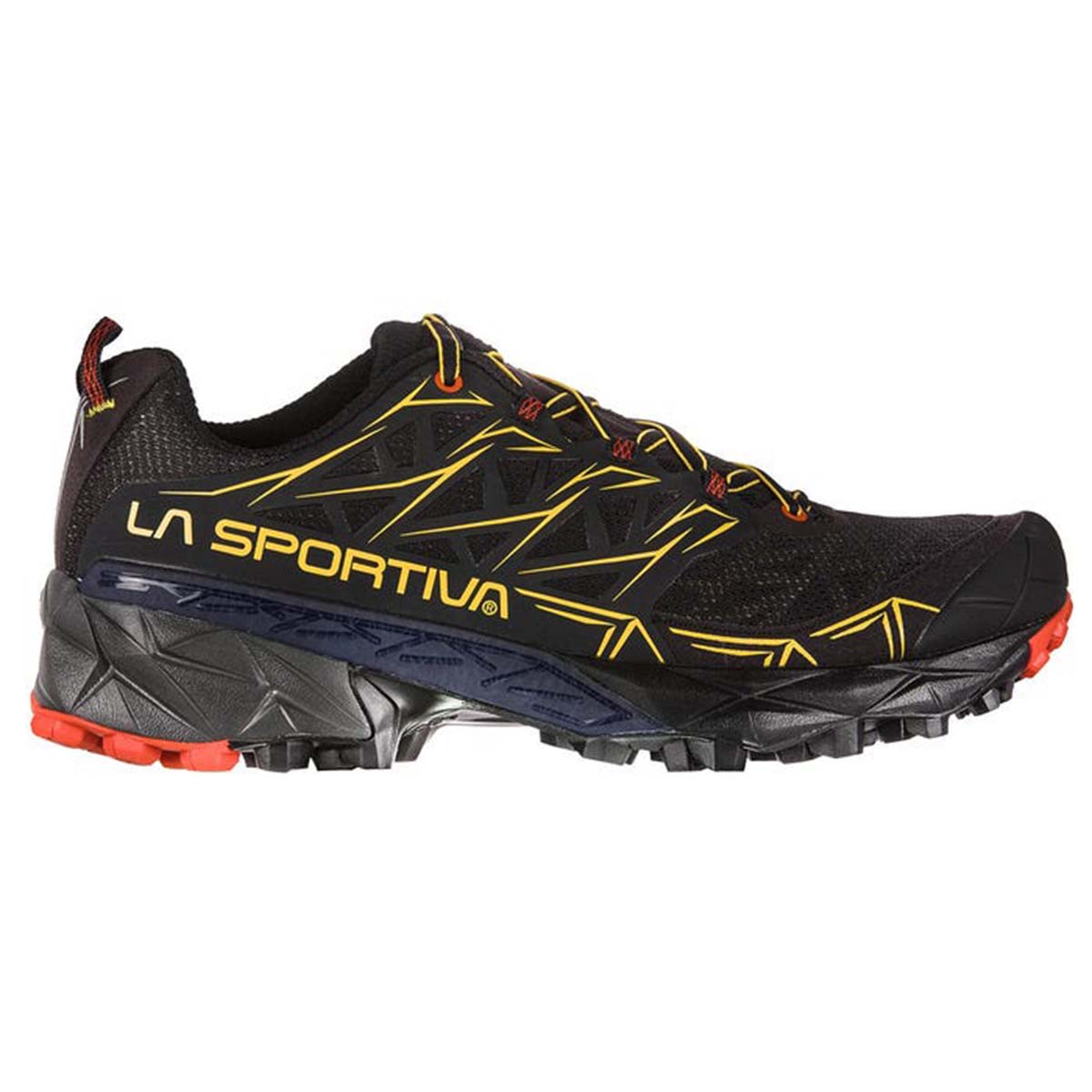 Akyra Mens Trail Running Shoes Black