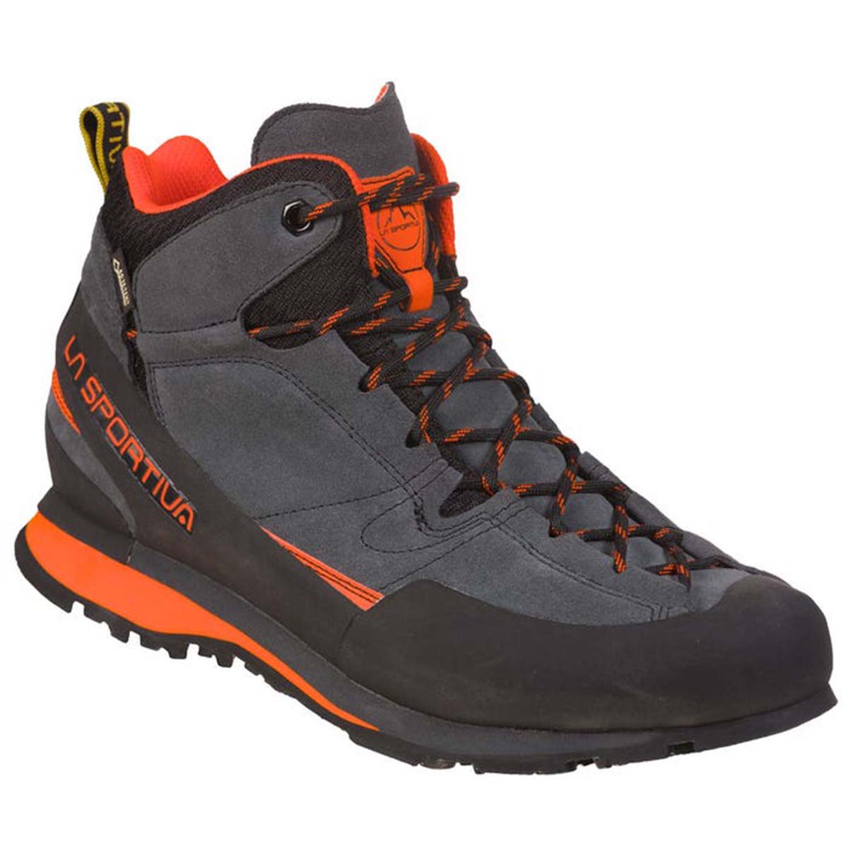 Boulder X Mid Mens Approach Shoes Grey