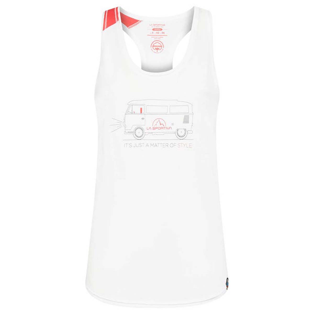 Van Womens Climbing Tank Top White