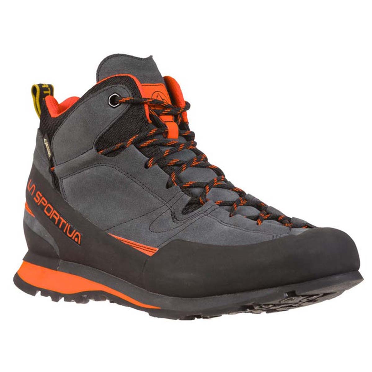 Boulder X Mid Mens Approach Shoes Grey