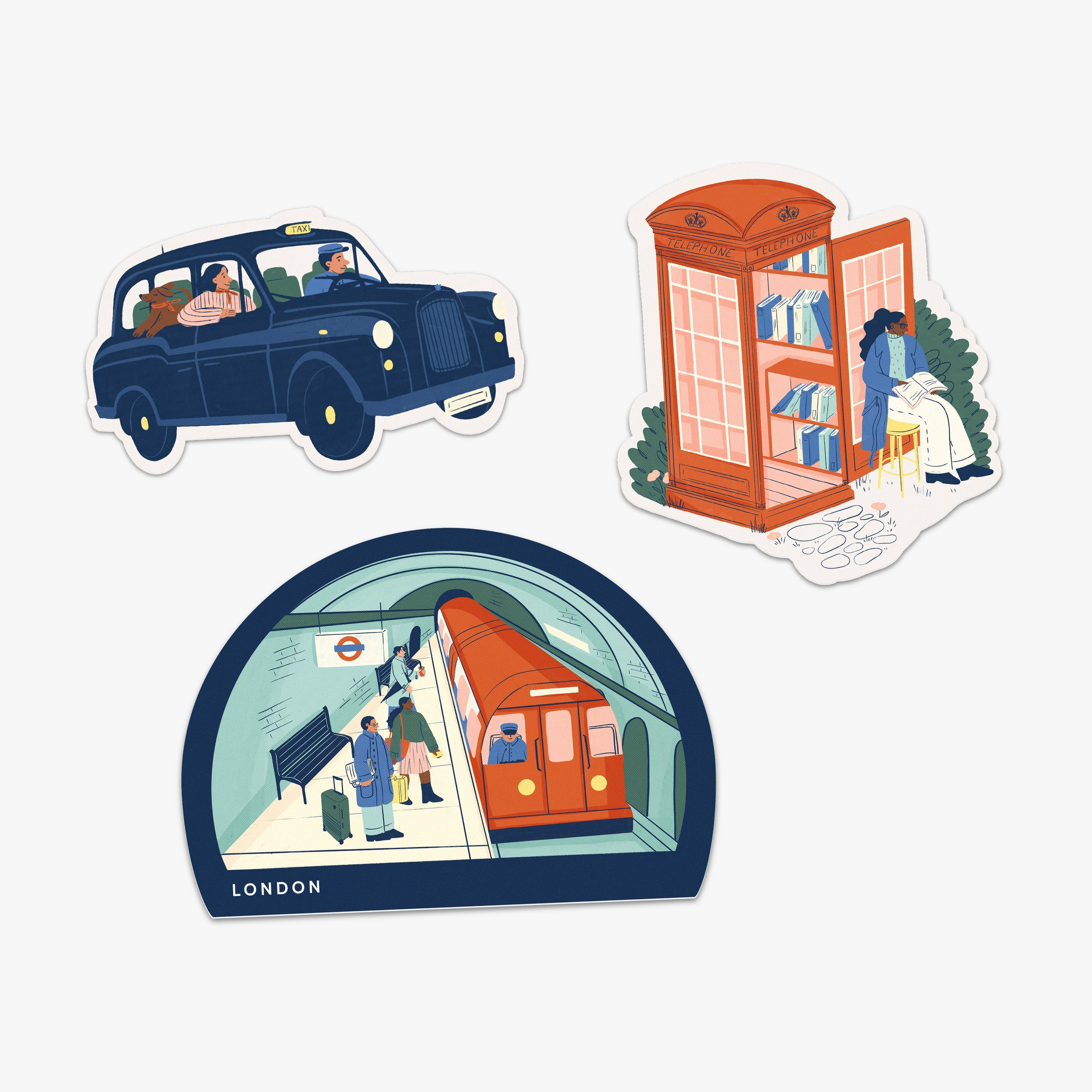 London Destination Stickers - HJLDQ