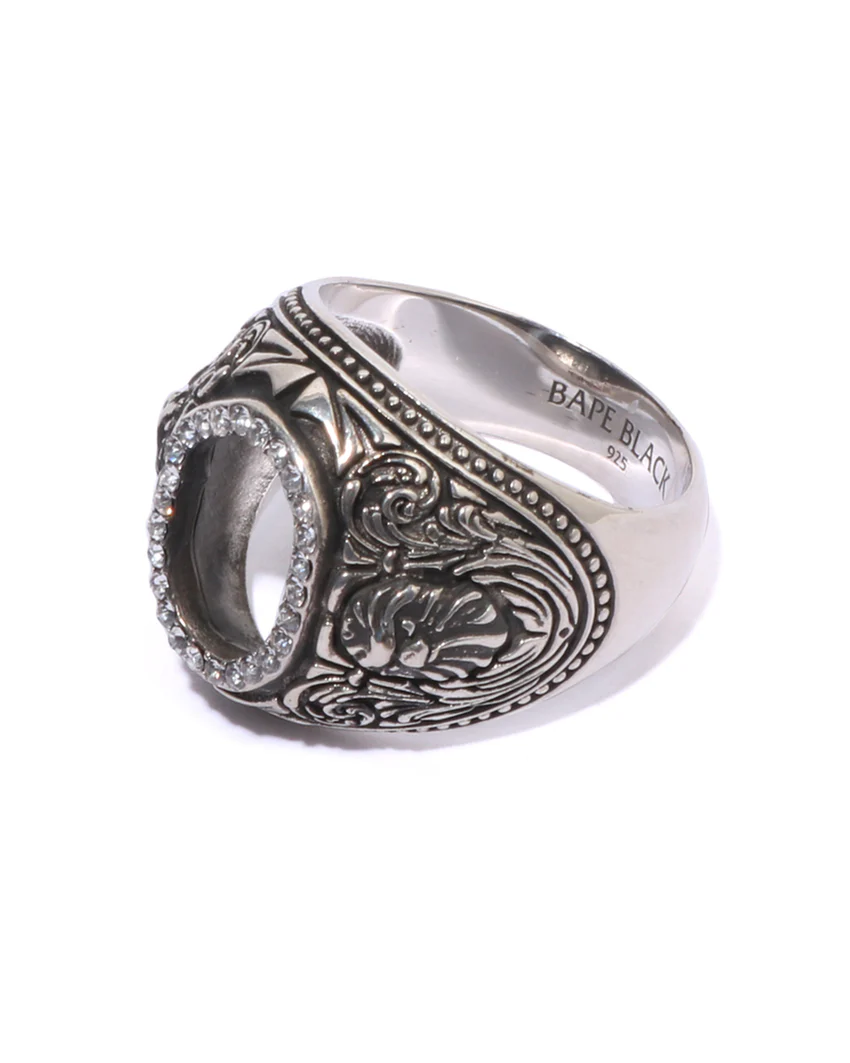 Void Madface Ring with Stones