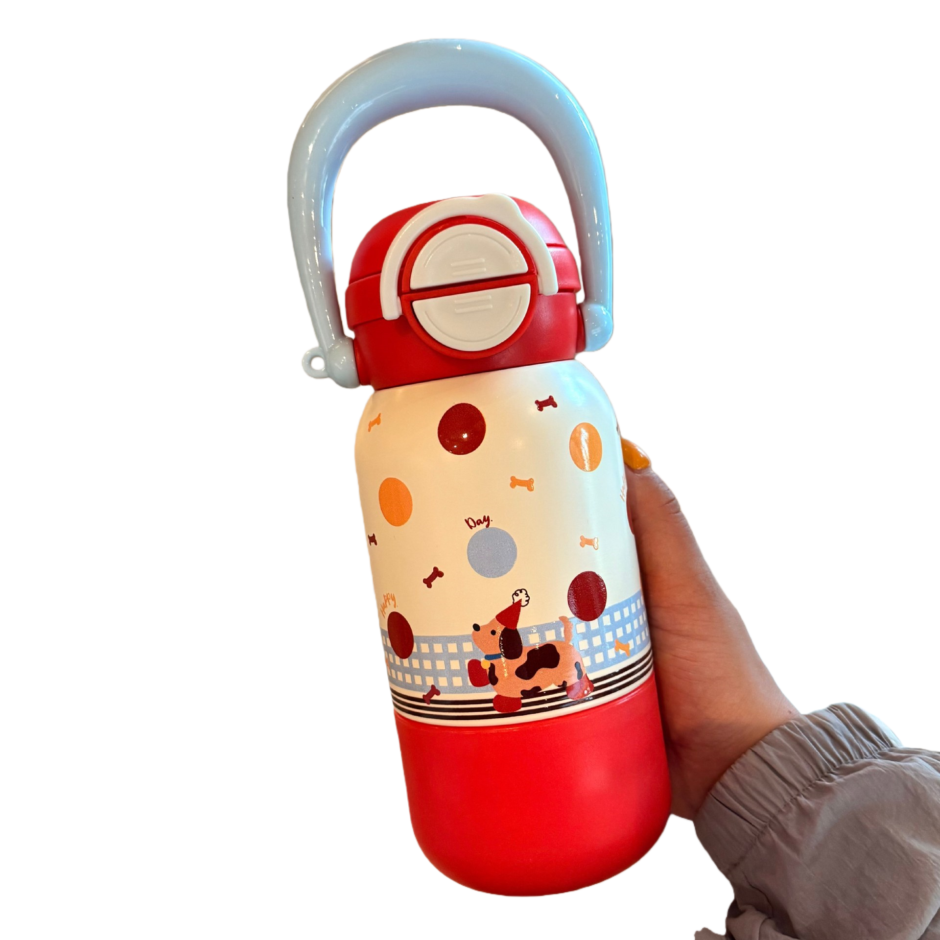 Happy Dog Thermos Bottle