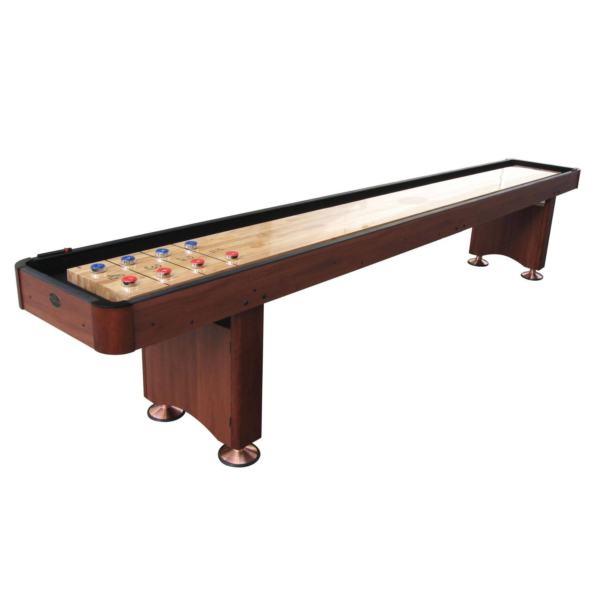 Playcraft Woodbridge Cherry 9' Shuffleboard Table