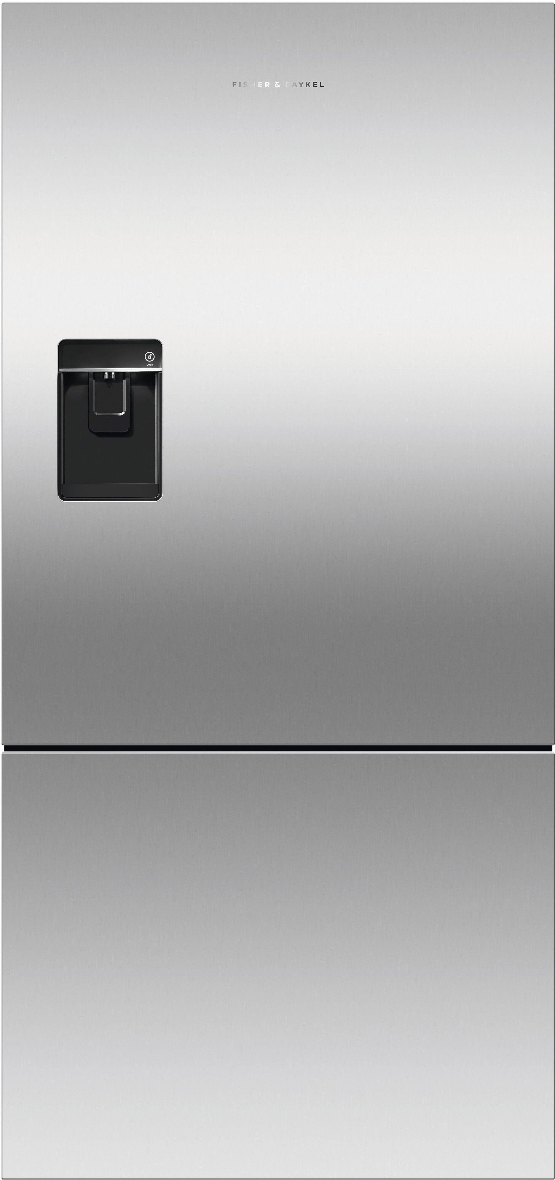 Fisher & Paykel 17.5 Cu. ft. Stainless Steel Left-Hinge Counter Depth Bottom Freezer Refrigerator