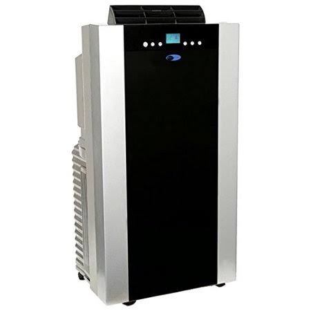 whynter portable air conditioner 14,000 btu dual hose 500 sq ft arc-14s | built in dehumidifier with auto drain, cool, dehumidify and fan modes, cools and dehumidifies rooms with easy setup