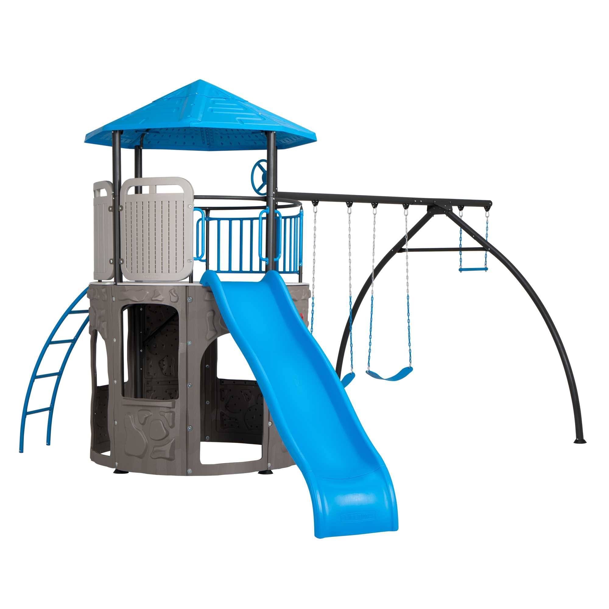 Lifetime Adventure Tower Swing Set - Blue (90918)