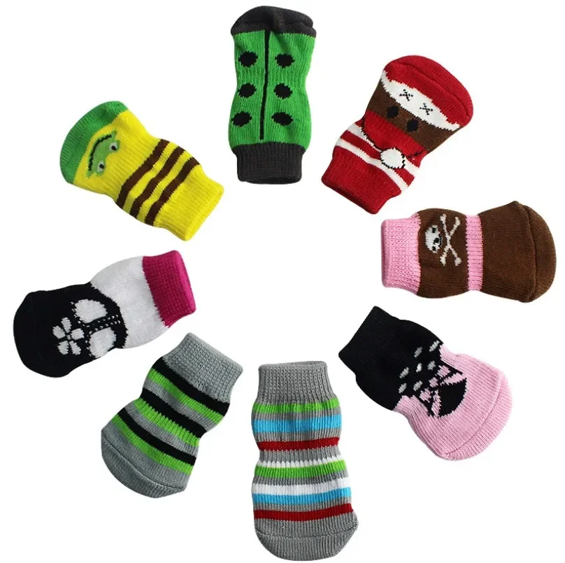 4Pcs Fashion Puppy Dog Shoes