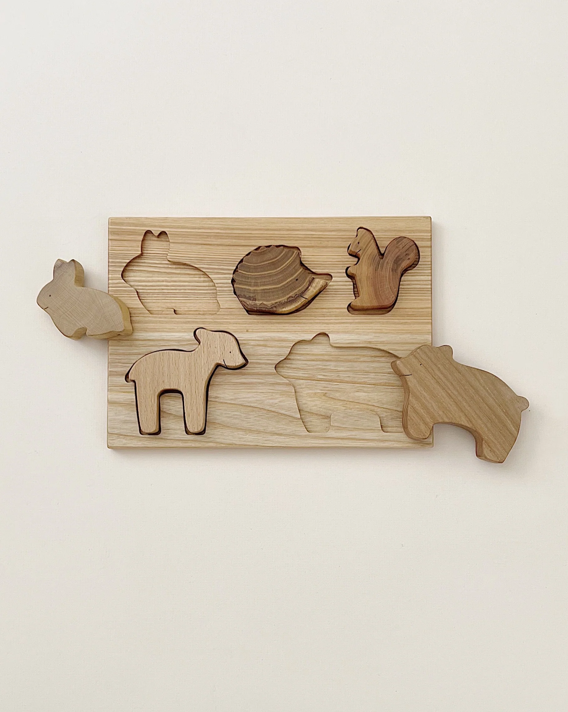 Handmade Wooden Woodland Puzzle